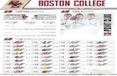 Boston College Hockey Notes - Providence (Nov. 29, 2014)