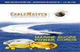 CableMaster Corporation Marine/Shore Power Cords Catalog