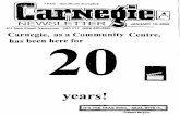 January 15, 2000, carnegie newsletter
