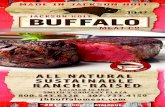 Jackson Hole Buffalo Meat 2015 Product Catalog