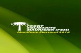 FSM Manifeste Electoral