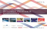 Wiley India Academic Catalog 2015 Business, Finance & Economics