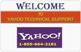 Yahoo customer support services 1 855 664 2181, ,
