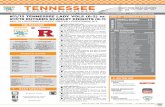 Tennessee Women's Basketball Games Notes vs. Rutgers (12/14/14)