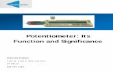 Potentiometer Its Function and Significance