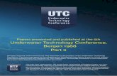 Underwater technology conference 1988 complete proceedings part2