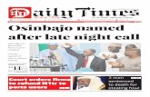 Daily Times of Nigeria Newspaper