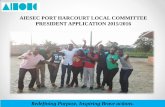 AIESEC  Port Harcourt LCP Application 2015/2016 Booklet