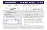 Lighting Controls ROOM SOLUTION 2-page summary