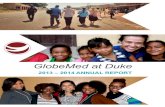 GlobeMed at Duke Annual Report 2013-2014