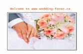 Enjoy Your Wedding with Personalized Wedding Favor by Wedding Favor