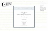{In-depth Analysis} Public Opinion on Society, Politics, Governance & Sovereignty