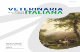 Veterinaria Italiana, Volume 50 (4), October-December 2014