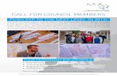 Call for Council Members 2015
