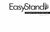 2015 EasyStand Price List & Order Forms