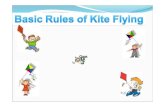 Basic rule of Kite flying - Udgam School for Children