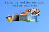 Bring it online website design services delhi