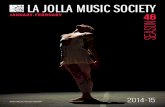 La Jolla Music Society Season 46, Program Book January - February