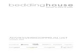 Beddinghouse Pricelist NL