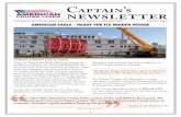 Captain's Newsletter January 2015