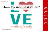How to adopt a child