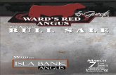 Ward's Red Angus & Guests 7th Annual Bull Sale