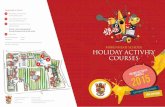 Holiday Activity Courses 2015