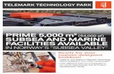 Telemark Technology Park - Prime 5,000 m2 subsea and marine facilities available