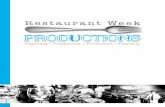 Restaurant Week Productions