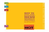 Hotop menu guide