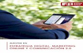 Máster en Estrategia Digital, Marketing Online y Comunicación 2.0