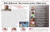 UW-La Crosse McNair Scholars Program 2014-2015 Newsletter