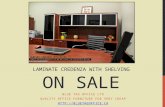 Laminate Credenza With Shelving on SALE at Blue Tag Office Ltd in Canada