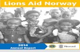 2014 annual report lions aid norway zambia