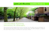 Peterkins Residential Leasing Services & Charges Guide