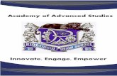 Academy of Advanced Studies Booklet