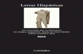 Catálogo Letras Hispánicas 2015
