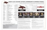 2014-15 Texas State WBB Game Notes - Game 27
