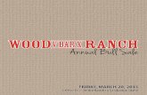 2015 Wood V Bar X Ranch Bull Sale