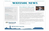 WATESOL News Winter/Spring 2015