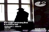 Programação Cultural Março / Abril 2015 Goethe-Institut Porto Alegre