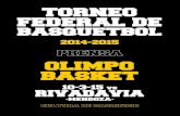 Guía de Prensa | Olimpo Basket vs Rivadavia Mendoza - TFB/24