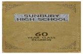 Sunbury high school reunion 60 yr