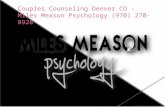 Denver Marriage Counseling - Miles Meason Psychology (970) 270-8928