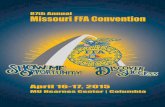 87th Annual Missouri FFA Convention Program