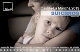Castilla-La Mancha. Suicidios 2013