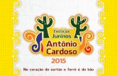Festejos Juninos de Antônio Cardoso 2015