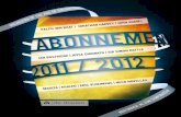 Abonnementenbrochure 2011-2012