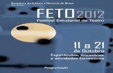 Programação - FETO 2012