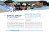 UNV in action:  Humanitarian Assistance